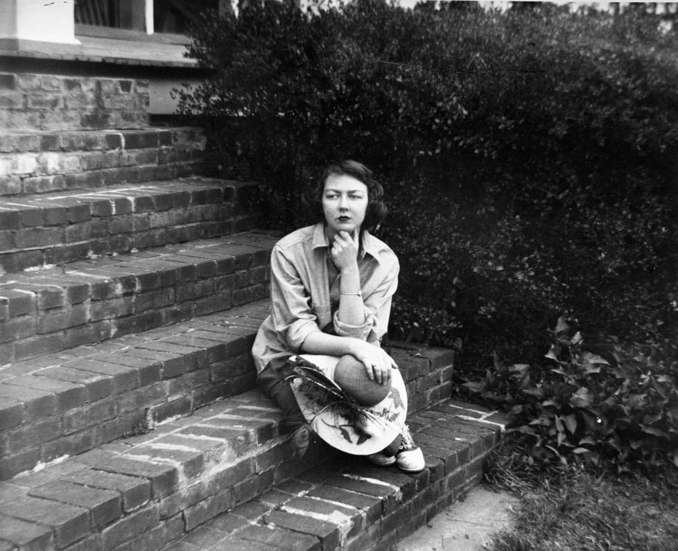 Portrait of Flannery O'Connor