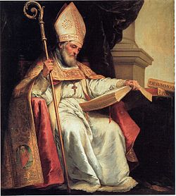 Portrait of St. Isidore of Seville